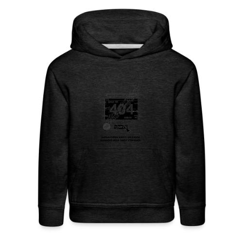 Adulting Motivation: Error 404 T-Shirt - Kids‘ Premium Hoodie