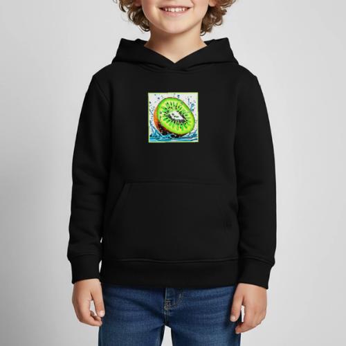 Kiwi Splash of Freshness - Kids‘ Premium Hoodie