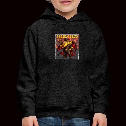 The Diablo Taco Spicy Demon Character - Kids‘ Premium Hoodie