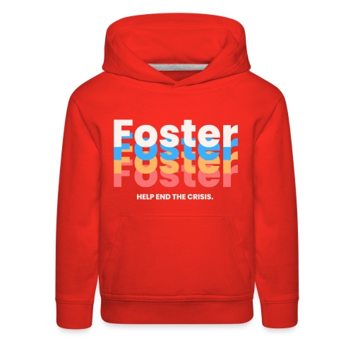 Foster | Stacked - Kids‘ Premium Hoodie
