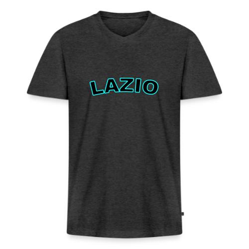 lazio_2_color - Men's Premium Organic V-Neck T-Shirt