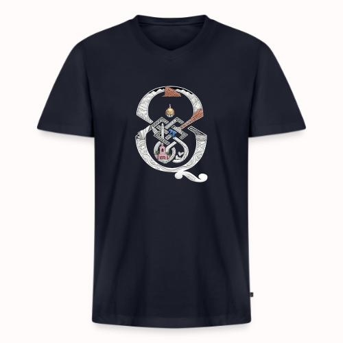 Denver Proud - Men's Premium Organic V-Neck T-Shirt