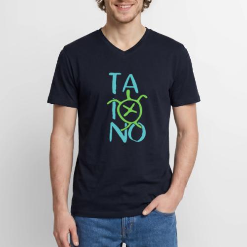 Taino Turtle - Men's Premium Organic V-Neck T-Shirt