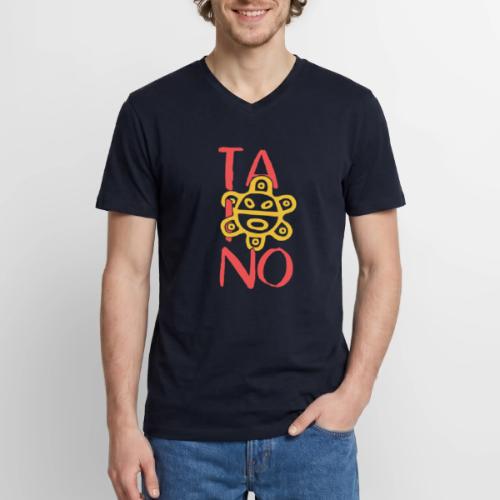 Taino Sun - Men's Premium Organic V-Neck T-Shirt