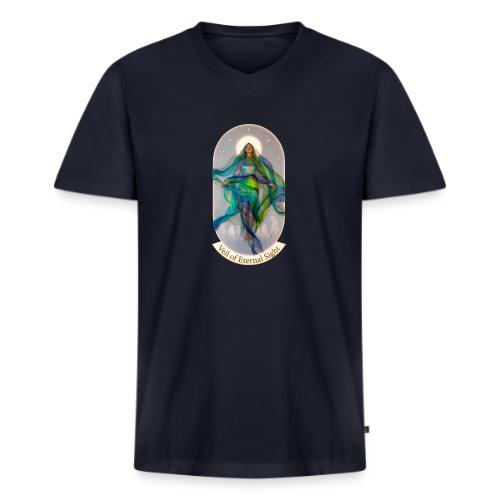 Women’s Day Thorn Sovereign T Shirt, Gift for Mum - Men's Premium Organic V-Neck T-Shirt