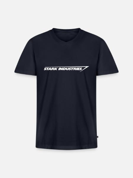 industries comic company marvel - Men's Premium Organic V-Neck T-Shirt - navy