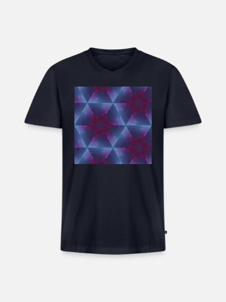 image3A11429 mirror - Men's Premium Organic V-Neck T-Shirt - navy