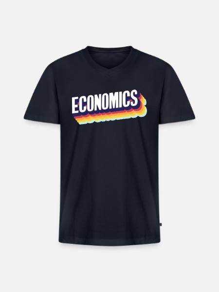 Future Figure Government - Men's Premium Organic V-Neck T-Shirt - navy