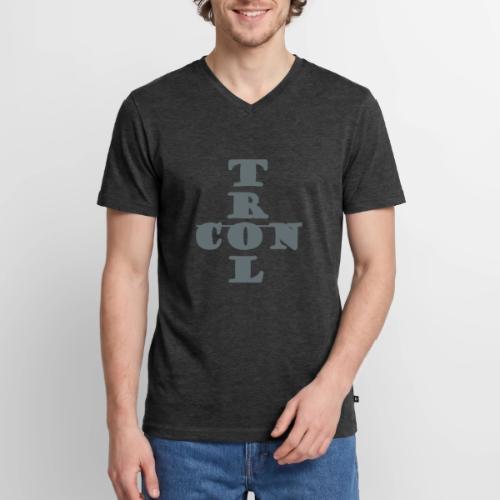 Control - Men's Premium Organic V-Neck T-Shirt
