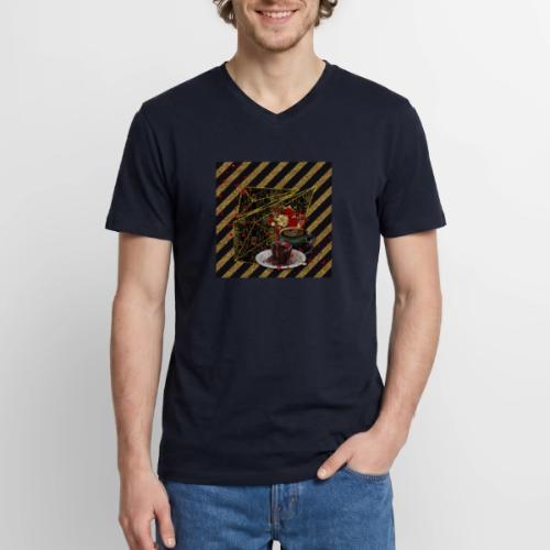 Angela's Valentine Vignette - Men's Premium Organic V-Neck T-Shirt