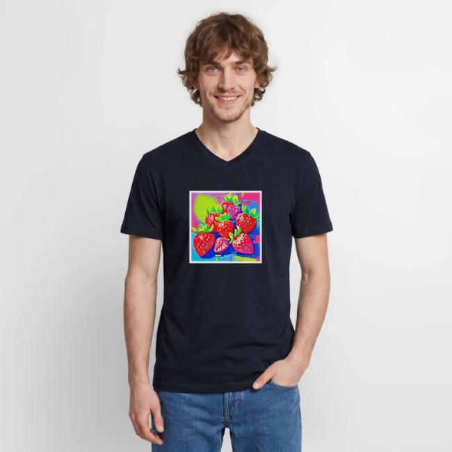 Pop Art Strawberries