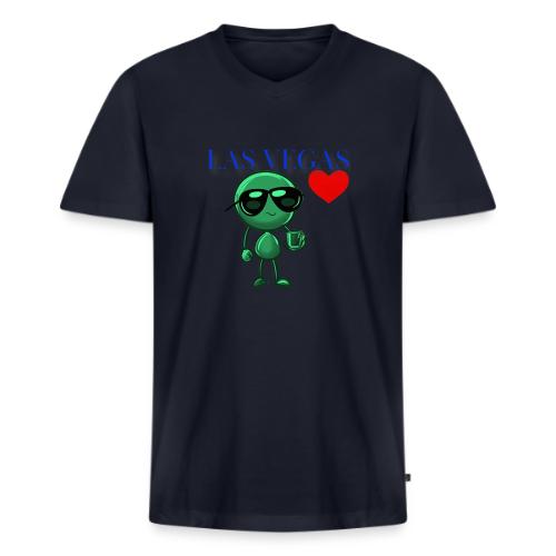Smoon City_Las Vegas - Men's Premium Organic V-Neck T-Shirt