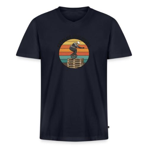 Extreme Unicycles - Men's Premium Organic V-Neck T-Shirt