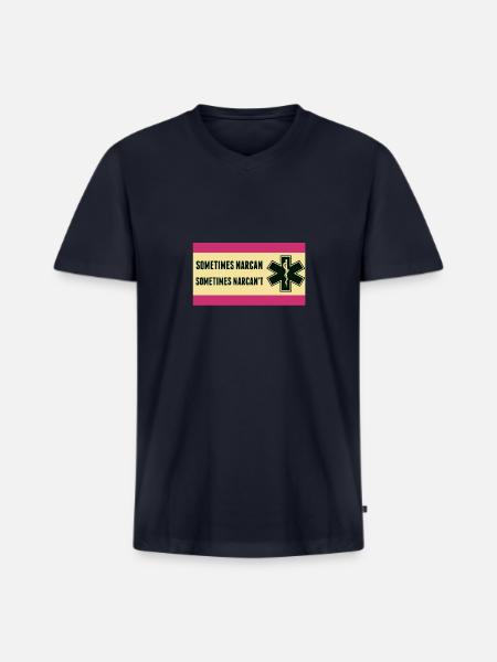 paramedic - Men's Premium Organic V-Neck T-Shirt - navy