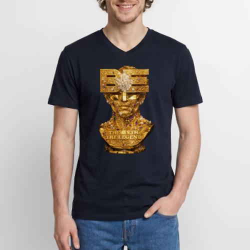 Be the Myth the Legend - Men's Premium Organic V-Neck T-Shirt