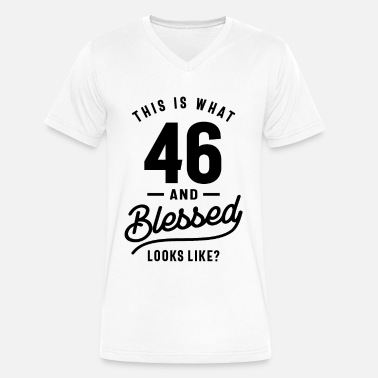 46 Years Old - 46th Birthday Funny Gift' Men's T-Shirt | Spreadshirt