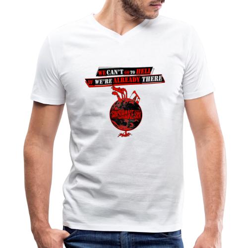 Can't Go To Hell - Men's V-Neck T-Shirt by Bella + Canvas