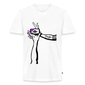 Eye Of The Beholder DD - Men's V-Neck T-Shirt by Canvas