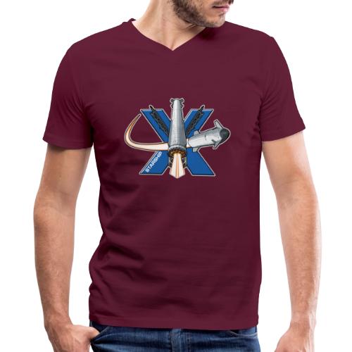 Starship X - Men's V-Neck T-Shirt by Bella + Canvas
