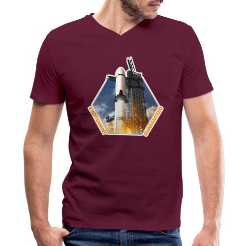 Starship HLS - Excitement Guaranteed - Men's V-Neck T-Shirt by Bella + Canvas
