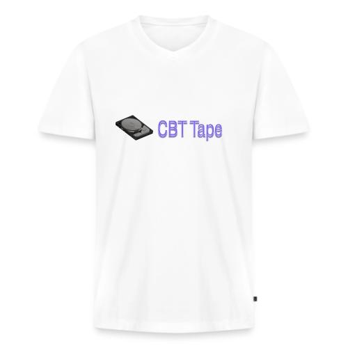 CBT Tape - Men's Premium Organic V-Neck T-Shirt