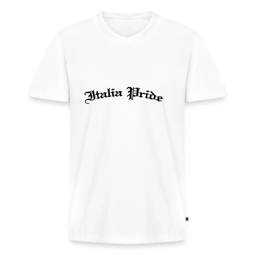 Italia Pride Gothic - Men's Premium Organic V-Neck T-Shirt