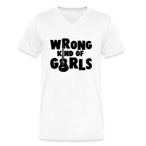 Wrong Kind of Girls - Men's V-Neck T-Shirt by Canvas