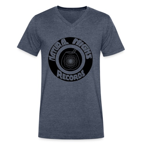 Natural Highs Records - Men's V-Neck T-Shirt by Canvas