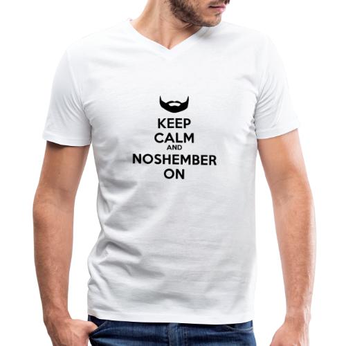 Noshember.com iPhone Case - Men's V-Neck T-Shirt by Canvas