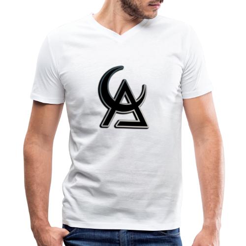 Astral Convergence Logo - Men's V-Neck T-Shirt by Canvas