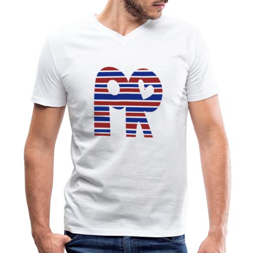 Puerto Rico is PR - Men's V-Neck T-Shirt by Canvas
