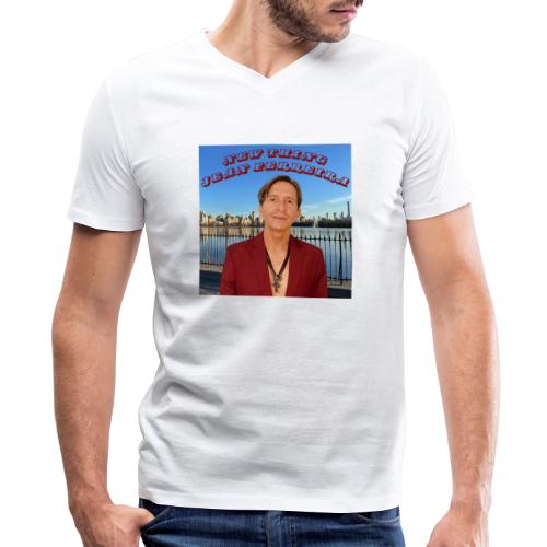 New Thing - Men's V-Neck T-Shirt by Bella + Canvas