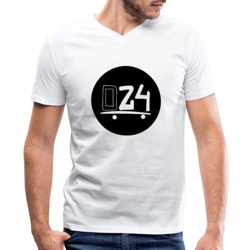 024 - Men's Premium Organic V-Neck T-Shirt