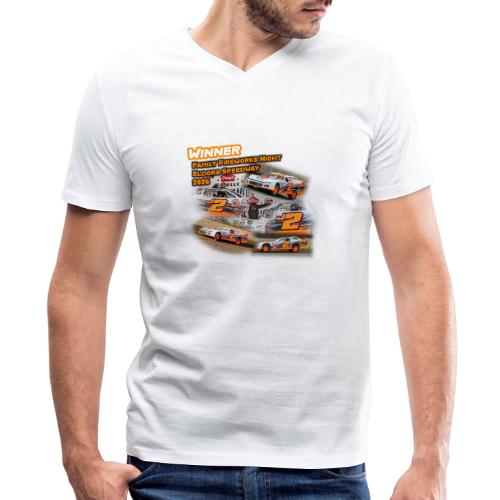 Rob Trent Eldora Speedway FFN#1 Design 2 - Men's Premium Organic V-Neck T-Shirt