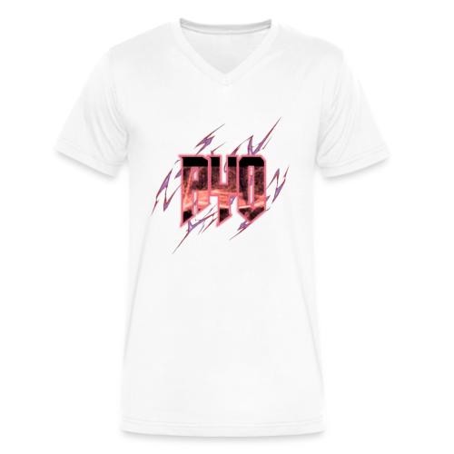 Ayo's Red - Men's V-Neck T-Shirt by Bella + Canvas