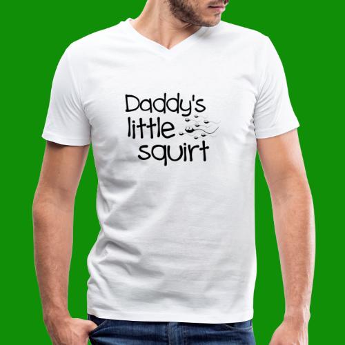 Daddy's Little Squirt - Men's V-Neck T-Shirt by Canvas