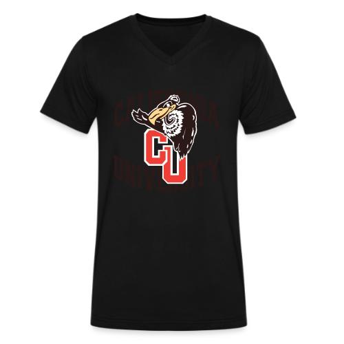 California University Merch - Men's V-Neck T-Shirt by Bella + Canvas