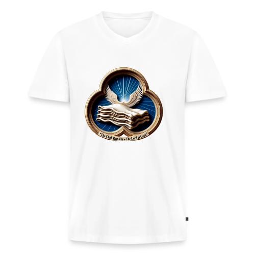 Easter The Cloth Remains T Shirt, Empty Tomb Gift - Men's Premium Organic V-Neck T-Shirt