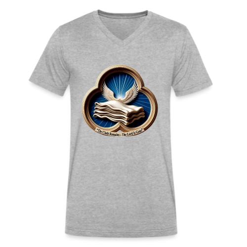 Easter The Cloth Remains T Shirt, Empty Tomb Gift - Men's V-Neck T-Shirt by Bella + Canvas