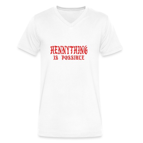 hennythingispossible - Men's V-Neck T-Shirt by Canvas