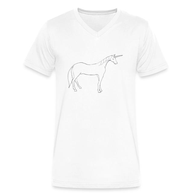 unicorn outline