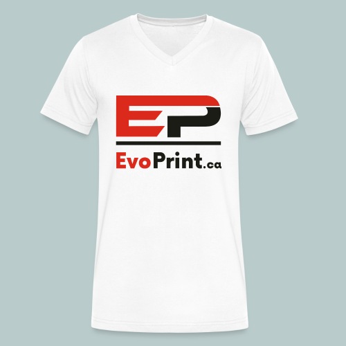 Evo_Print-ca_PNG - Men's V-Neck T-Shirt by Canvas