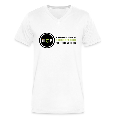 iLCP logo horizontal RGB png - Men's V-Neck T-Shirt by Canvas