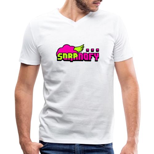SORANOFY NY - Men's Premium Organic V-Neck T-Shirt