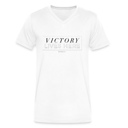 victory shirt 2019 - Men's V-Neck T-Shirt by Canvas