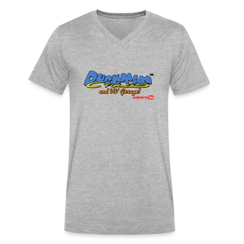 DuckmanCycles and VWGarage - Men's V-Neck T-Shirt by Canvas