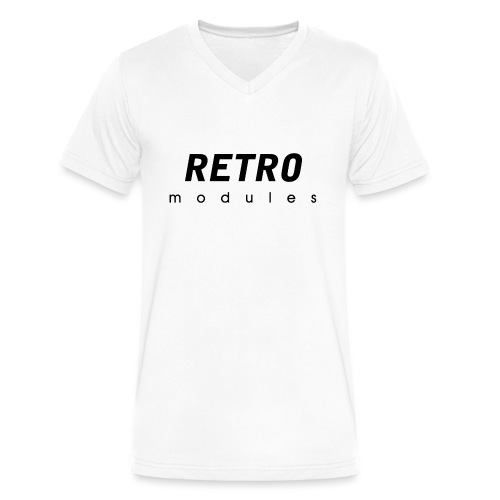 Retro Modules - sans frame - Men's V-Neck T-Shirt by Canvas