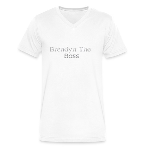 Brendyn The Boss - Men's V-Neck T-Shirt by Canvas