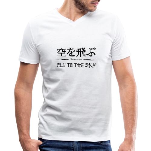 FLY TO THE SKY - Men's V-Neck T-Shirt by Bella + Canvas
