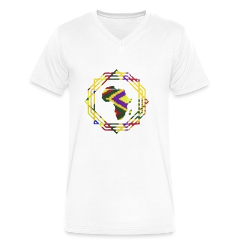 A & A AFRICA - Men's V-Neck T-Shirt by Canvas